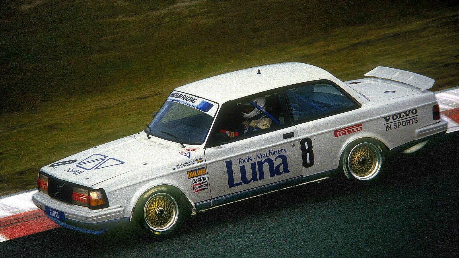 Volvo 240 Turbo Group A Андерса Улофссона на Нюрбургринзі у 1985 році