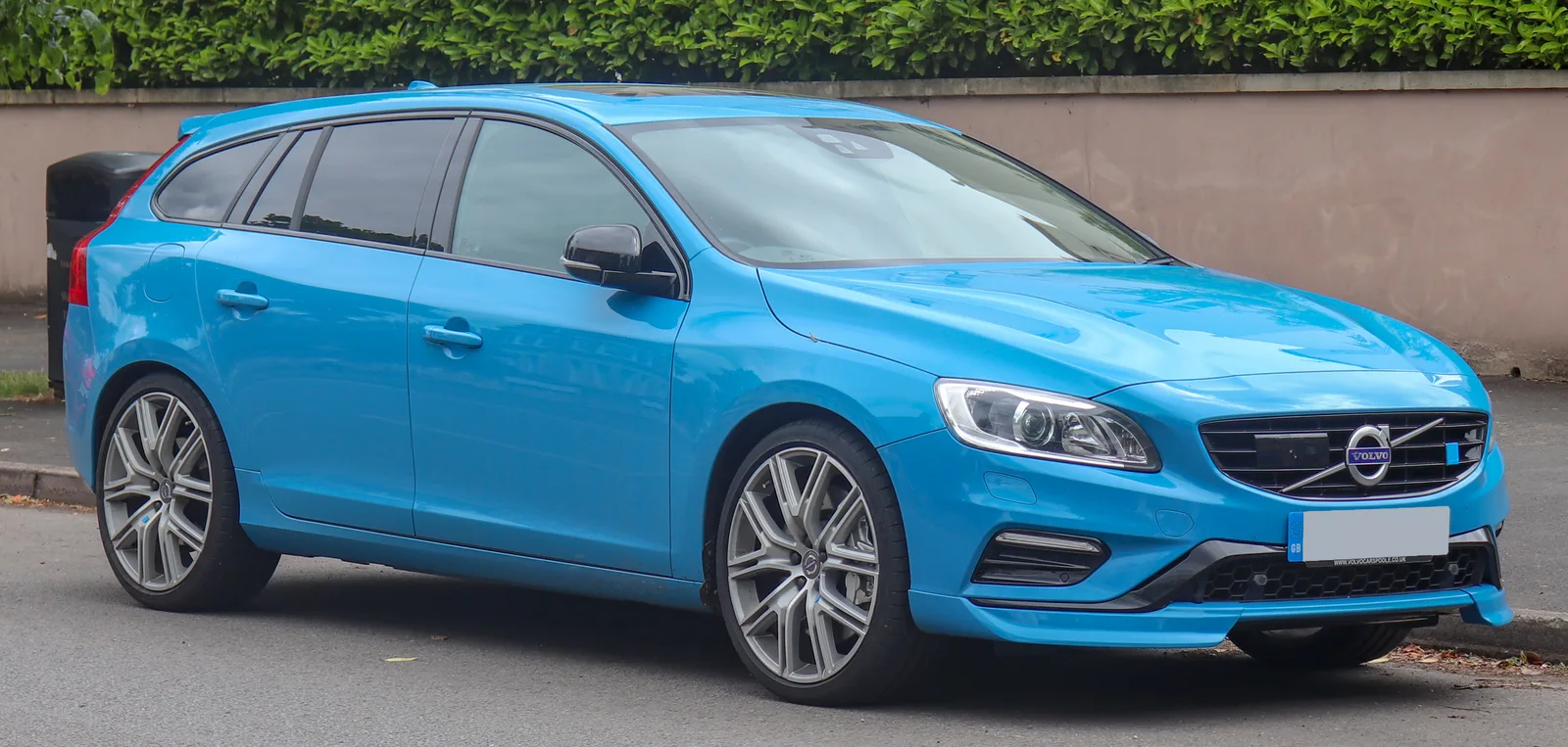 Volvo V60 Polestar 2016 вигляд спереду